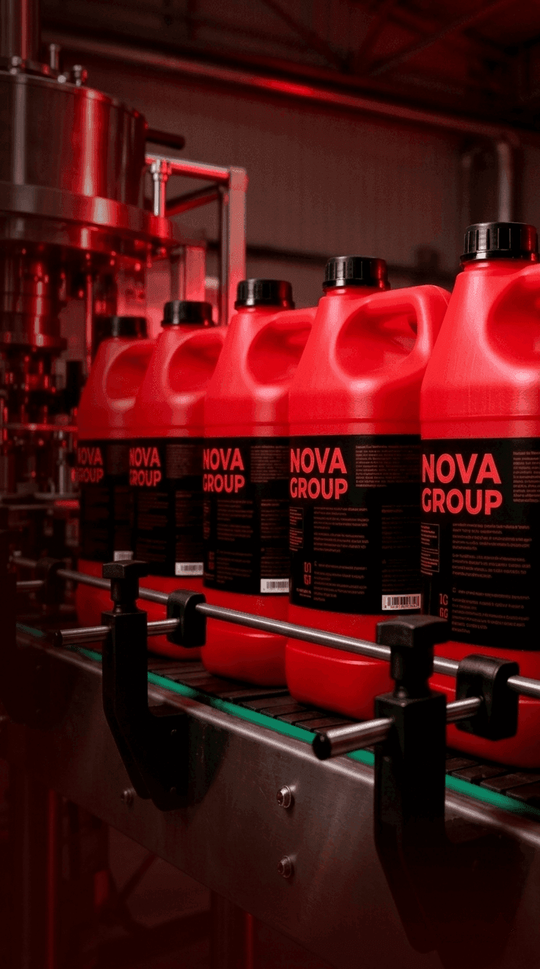 Nova Group Chemicals manufacturing facility - mobile view